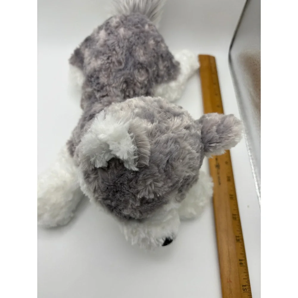 Gund Plush Husky Dog Stuffed Animal Toy Blue Eyes Soft Gray White Kids Gift 13